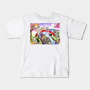 Sakura Dreams and furriends Kids T-Shirt